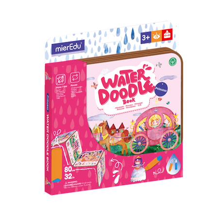 Peinture magique à l'eau - princesse Multicolor 3 - vertbaudet enfant 