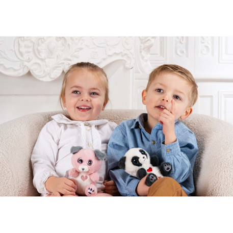 Peluche chien Cutydoos love 13 cm Blanc 4 - vertbaudet enfant 