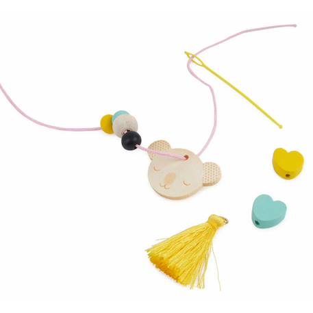 Kit créatif bijoux en bois – activité manuelle dès 6 ans Multicolor 1 - vertbaudet enfant 