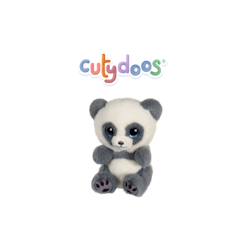 Jouet-Peluche - peluche panda ping cutydoos gris ardoise – 13 cm