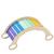 Pont bascule en bois - toboggan - jouet éducatif pour enfants Multi-coloured 1 - vertbaudet enfant 