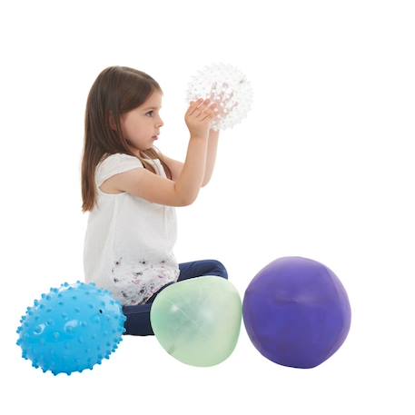 Kit balles sensorielles - jouet éducatif pour enfants Multi-coloured 1 - vertbaudet enfant 
