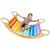 Pont bascule en bois - toboggan - jouet éducatif pour enfants Multi-coloured 3 - vertbaudet enfant 