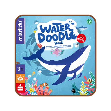 Peinture magique à l'eau - le monde marin Multicolor 1 - vertbaudet enfant 