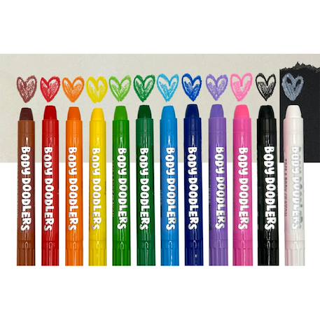 Crayons de couleur pour visage et mains Multicolor 2 - vertbaudet enfant 