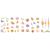 Autocollants et tatouages pour les ongles, fleurs Multicolor 2 - vertbaudet enfant 