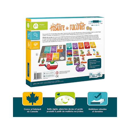 Histoire de raconter - jouet éducatif pour enfants MULTICOLORE 3 - vertbaudet enfant 