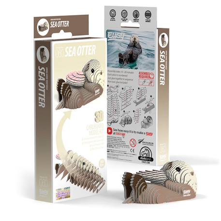 Puzzle 3d - loutre de mer Grey 2 - vertbaudet enfant 