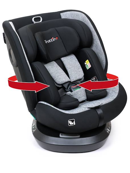 Siège auto pivotant très longue durée r129 40-150 cm bristol, de la naissance à 12 ans Geneva 2 - vertbaudet enfant 