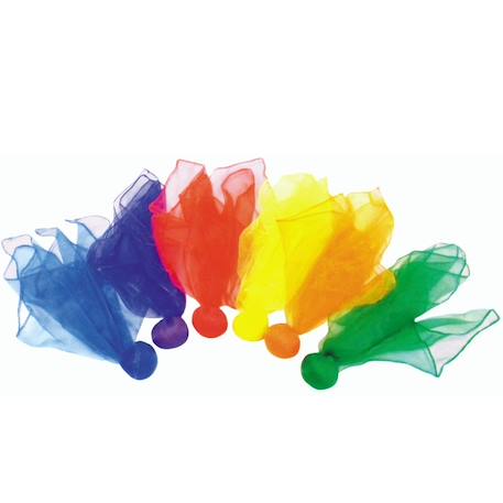 Foulards de jonglage - jouet éducatif pour enfants Multi-coloured 3 - vertbaudet enfant 