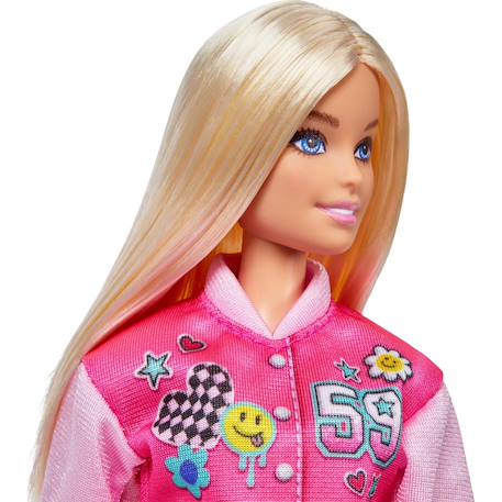 Barbie - poupée étudiante Rose 3 - vertbaudet enfant 