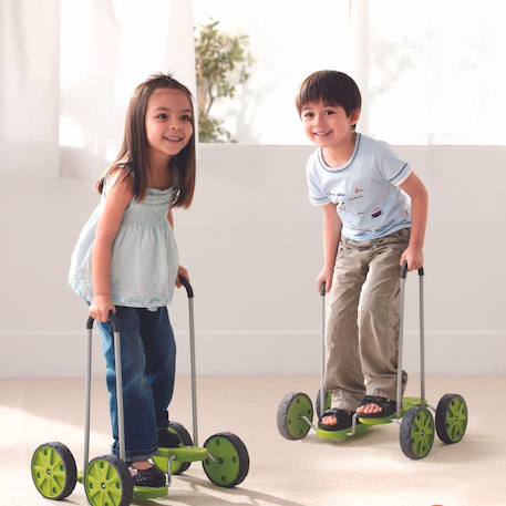 Pédalier avec poignets - jouet éducatif pour enfants Multi-coloured 2 - vertbaudet enfant 