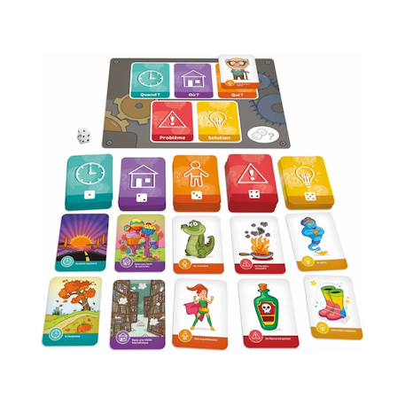 Histoire de raconter - jouet éducatif pour enfants MULTICOLORE 4 - vertbaudet enfant 
