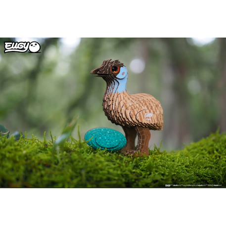 Puzzle 3d - émeu Brown 5 - vertbaudet enfant 