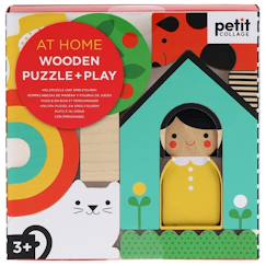 Jouet-Puzzle formes a la maison 8 pièces