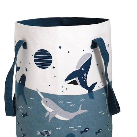 Panier de rangement pour chambre enfant little deep blue Multicolore 3 - vertbaudet enfant 