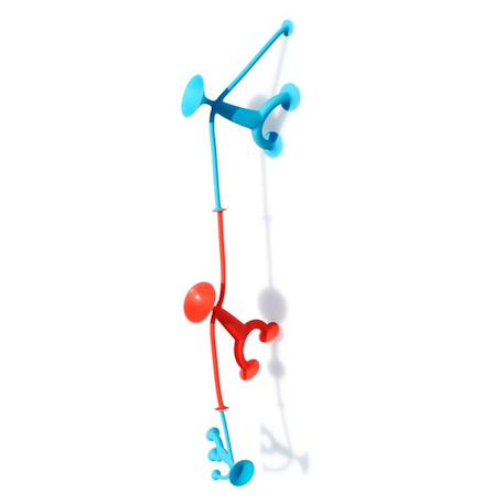 Oogi – petit personnage extensible en silicone avec ventouses Blue;red 2 - vertbaudet enfant 