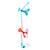 Oogi – petit personnage extensible en silicone avec ventouses Blue;red 2 - vertbaudet enfant 