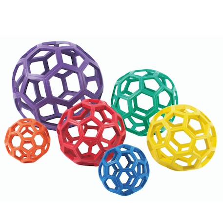Balle de préhension 12 cm - jouet éducatif pour enfants Multi-coloured 3 - vertbaudet enfant 