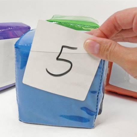 6 dés créatifs mousse - jouet éducatif pour enfants Multi-coloured 3 - vertbaudet enfant 