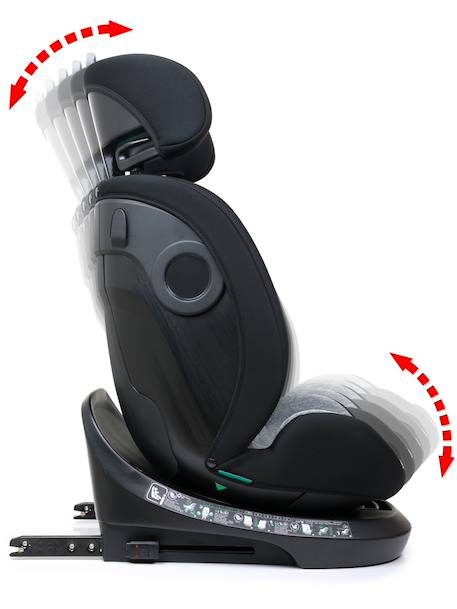 Siège auto pivotant très longue durée r129 40-150 cm bristol, de la naissance à 12 ans Geneva 6 - vertbaudet enfant 