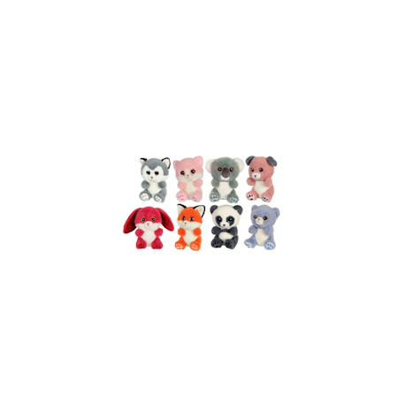Peluche - peluche ours blue cutydoos bleu jeans – 13 cm Blanc 2 - vertbaudet enfant 