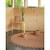 Tapis chambre enfant coton rond avec pompons lisette Marron 3 - vertbaudet enfant 