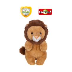 Jouet-Peluche défis nature protect - lion jaune, marron - 15 cm Collaboration Bioviva