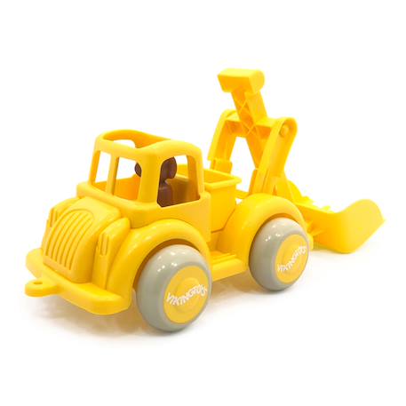 Pelleteuse Jumbo Re:line – jouet de construction en plastique 100 % recyclé Yellow 1 - vertbaudet enfant 