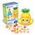 Grands sentiments ananas - jouet éducatif pour enfants Jaune 5 - vertbaudet enfant 