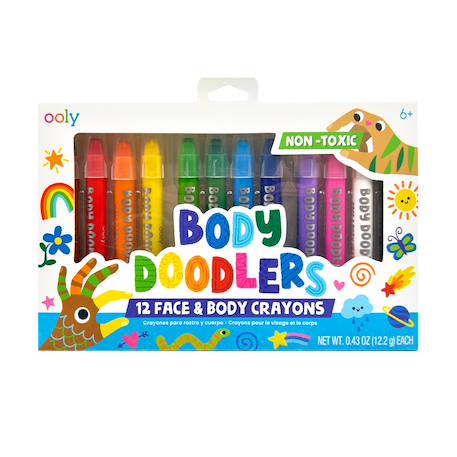 Crayons de couleur pour visage et mains Multicolor 1 - vertbaudet enfant 