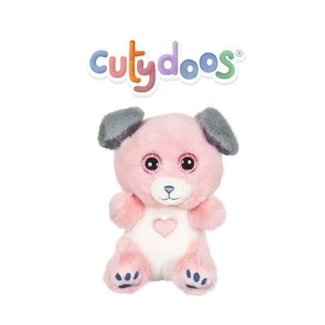 Peluche chien Cutydoos love 13 cm Blanc 1 - vertbaudet enfant 
