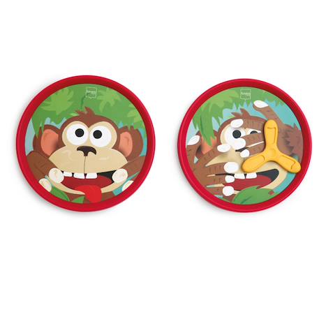 Jeu de disques à main - singe fou Multicolor 5 - vertbaudet enfant 
