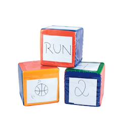 Jouet-6 dés créatifs mousse - jouet éducatif pour enfants