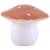 Lampe veilleuse artisanale champignon Blanc, orange 1 - vertbaudet enfant 