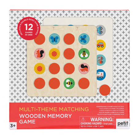 Jeu de mémoire multithématique en bois – activité éducative dès 3 ans Multicolor 1 - vertbaudet enfant 