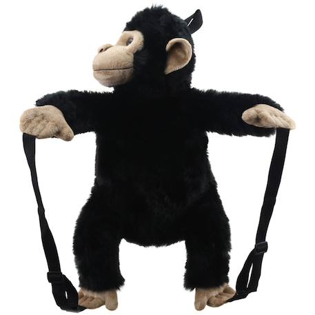 Sacà dos animal - chimpanzé 42cm Black 2 - vertbaudet enfant 