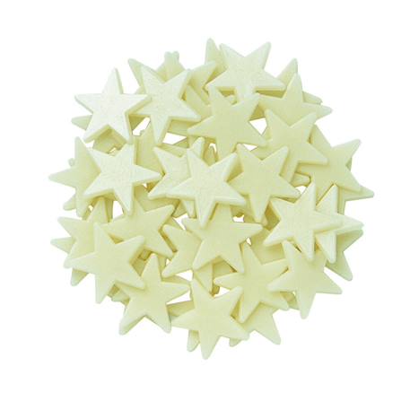 Autocollants Mini-etoiles phosphorescentes White 2 - vertbaudet enfant 