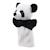 Marionnette Puppet buddies - panda Black;white 2 - vertbaudet enfant 