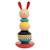 Jeu à empiler Lapin en bois – jouet d’éveil design dès 12 mois Multicolor 1 - vertbaudet enfant 