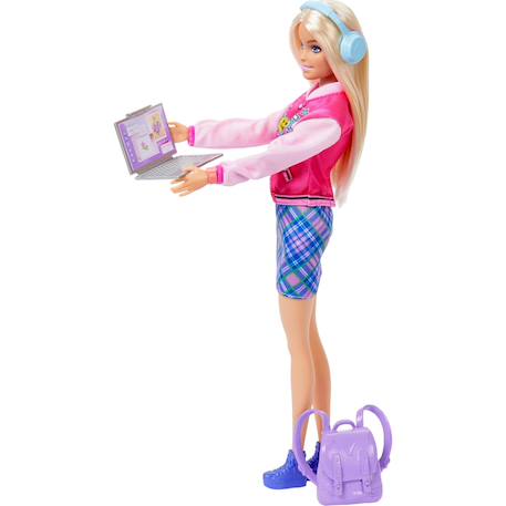 Barbie - poupée étudiante Rose 5 - vertbaudet enfant 