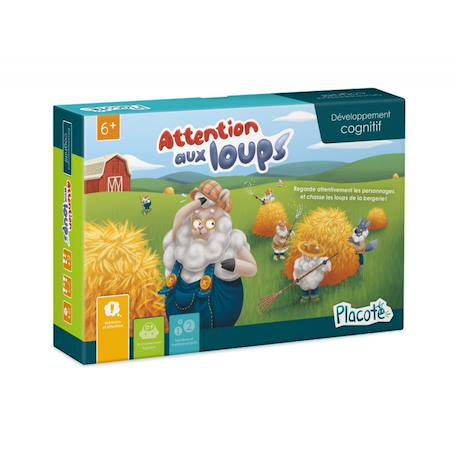 Attention aux loups - développement cognitif - jouet éducatif pour enfants MULTICOLORE 1 - vertbaudet enfant 