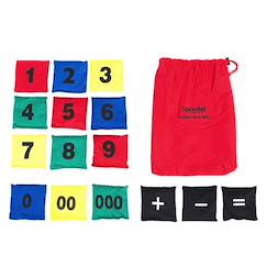 Jouet-Sacs à grains numérotés - jouet éducatif pour enfants