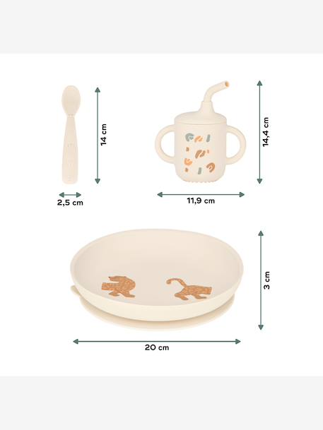 Coffret repas comme un grand rose 5 - vertbaudet enfant 
