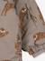 Veste coupe-vent imperméable motifs coeurs Mismou gris+rose 4 - vertbaudet enfant 