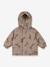 Veste coupe-vent imperméable motifs coeurs Mismou gris+rose 8 - vertbaudet enfant 