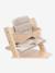 Coussin chaise tripp trapp beige+écru+jaune imprimé+multicolore+rose+sable+vert 2 - vertbaudet enfant 