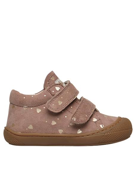 Chaussures en suède cocoon vl Gris tourterelle-+Marron-+Prune+Rose poudré- 16 - vertbaudet enfant 