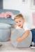 Tabouret pouf cœur en velours et bois lil sofa Bleu clair+Gris argenté+Rose pastel 8 - vertbaudet enfant 