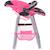 Chaise haute pour poupées Rose 3 - vertbaudet enfant 